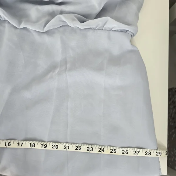 Jenny Yoo Brett A-Line Halter High Neck Chiffon Bridesmaid Formal Dress Size 22 - Picture 14 of 16